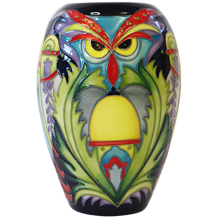 Owl - Vase + Watercolour